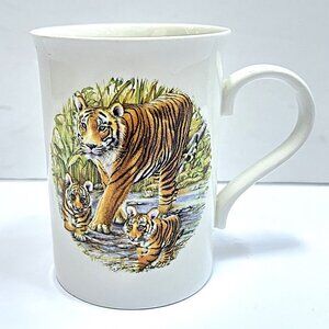 Mug Cup Tea Coffee Tiger Mom and Cubs